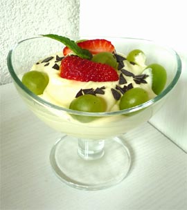 Dessert & Nachtisch lecker & süss das Dessert zum Nachtisch
